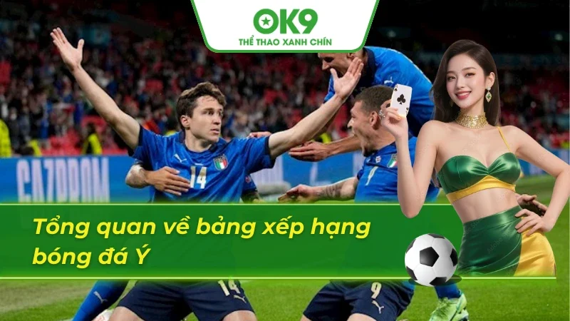 Đôi nét cơ bản về bảng xếp hạng bóng đá Ý