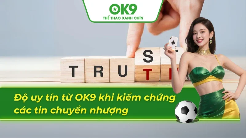 Độ uy tín được kiểm chứng về các thông tin chuyển nhượng